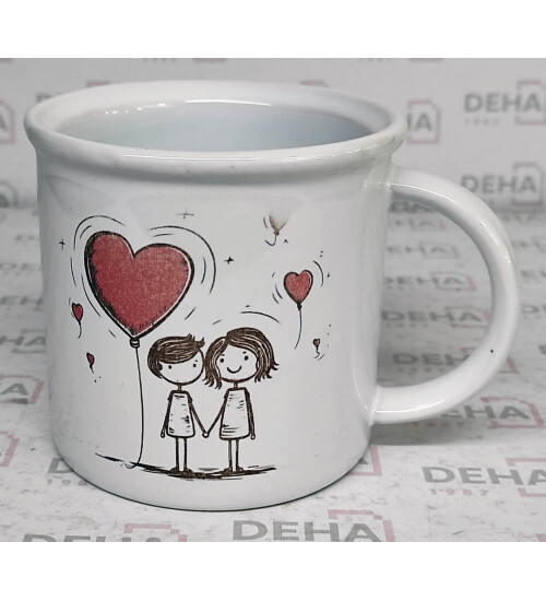 Beyaz Bonny Kupa Baskı