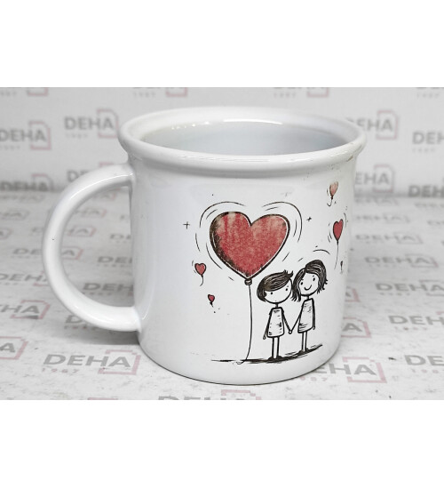 Beyaz Bonny Kupa Baskı