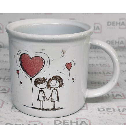 Beyaz Bonny Kupa Baskı